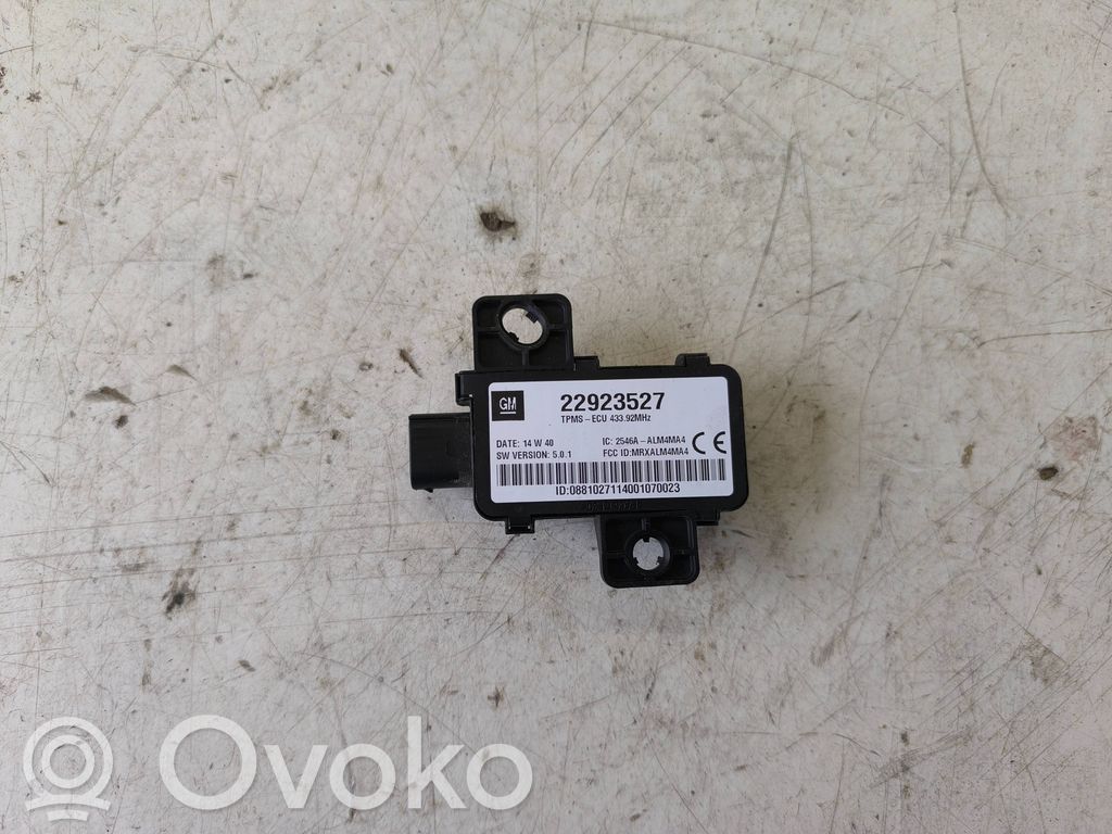 Chevrolet Corvette C7 Tire pressure control unit 