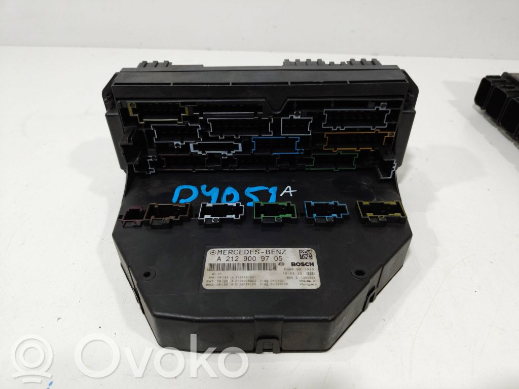 Mercedes-Benz C W204 Módulo de fusible 
