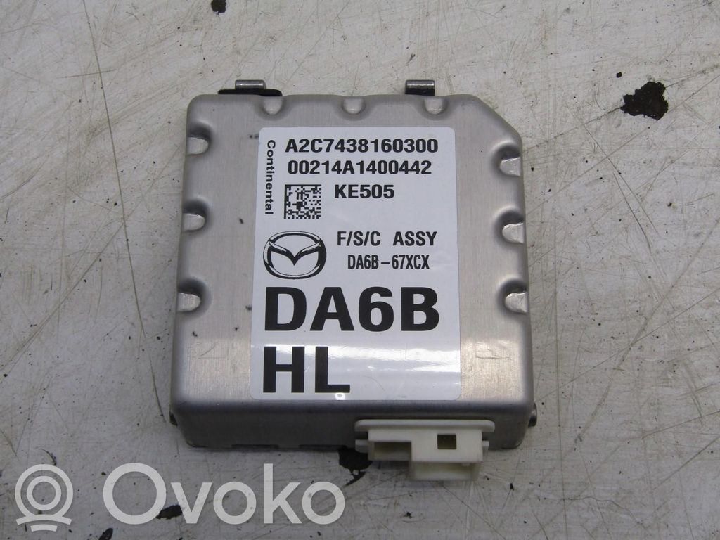 Mazda 2 Windshield/windscreen camera 