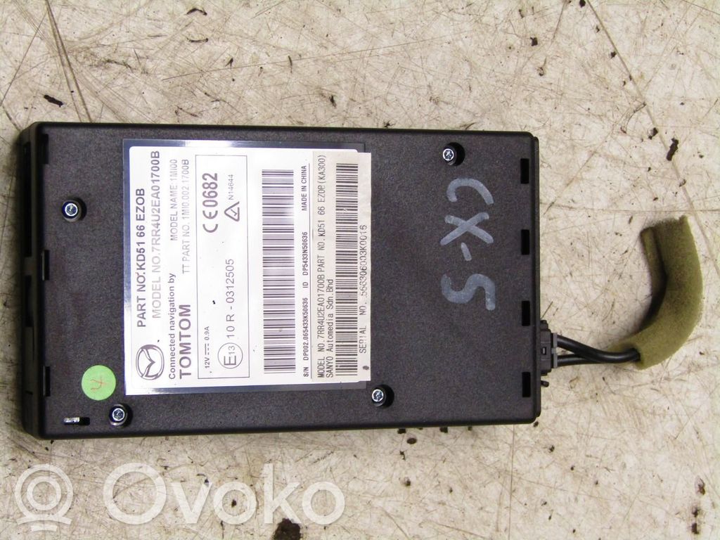 Mazda CX-5 GPS-navigaation ohjainlaite/moduuli 