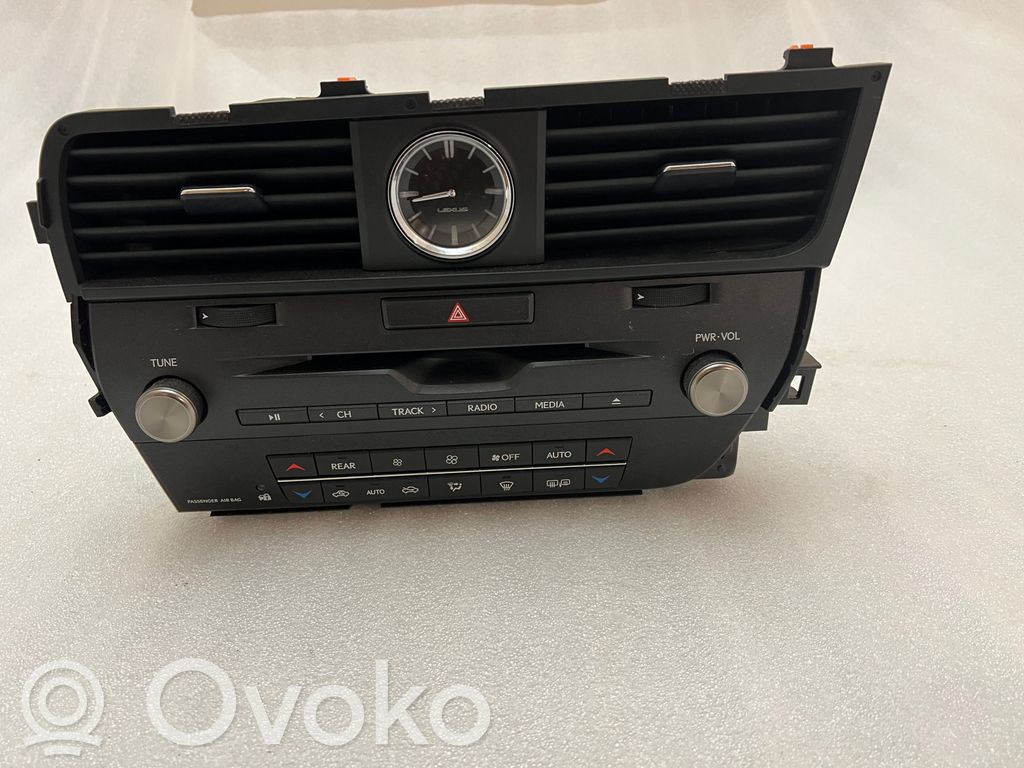 Lexus RX 450H Panel / Radioodtwarzacz CD/DVD/GPS 