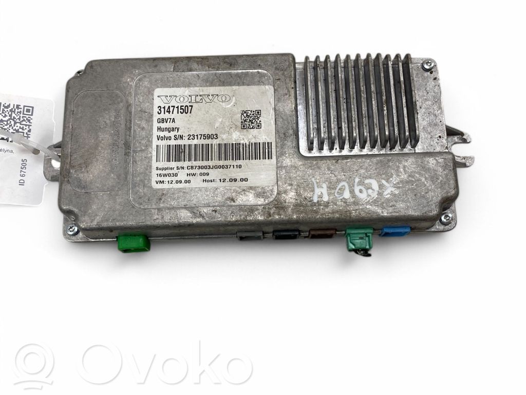 Volvo XC90 Camera control unit module 