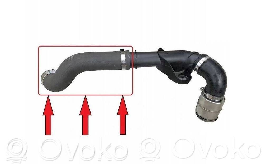 Renault Master III Välijäähdyttimen letku 