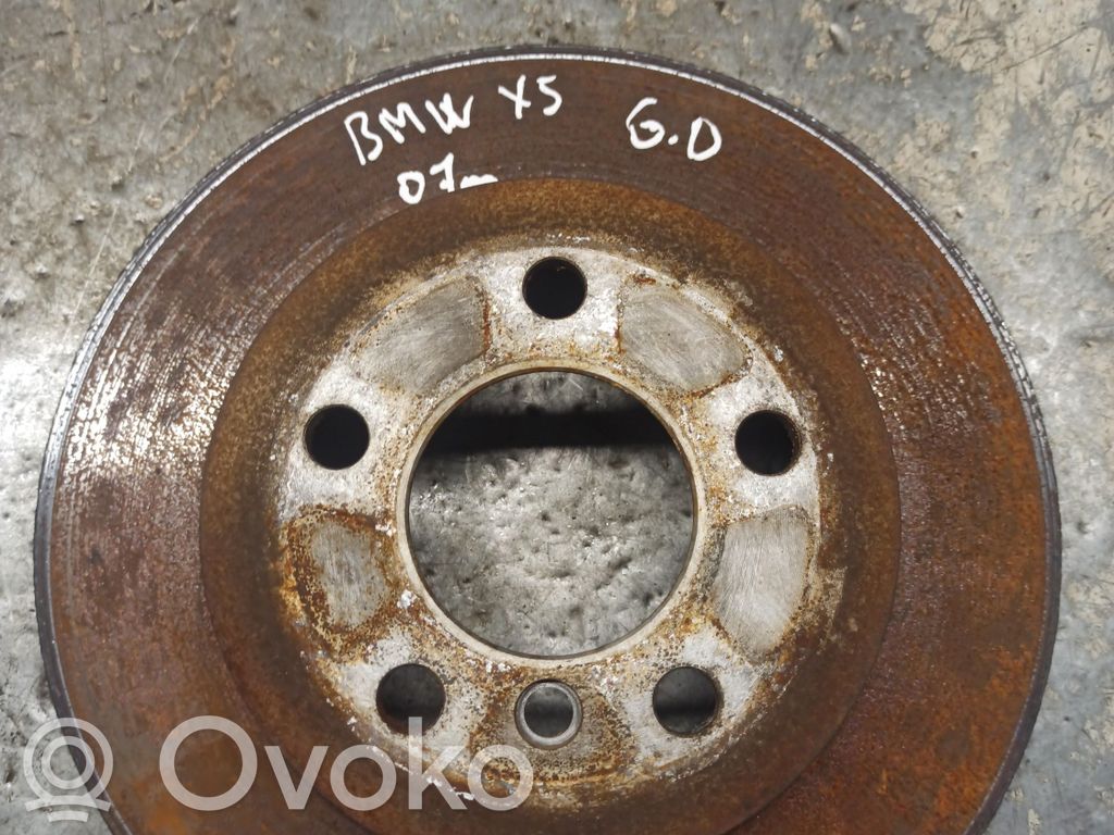 Rear brake disc