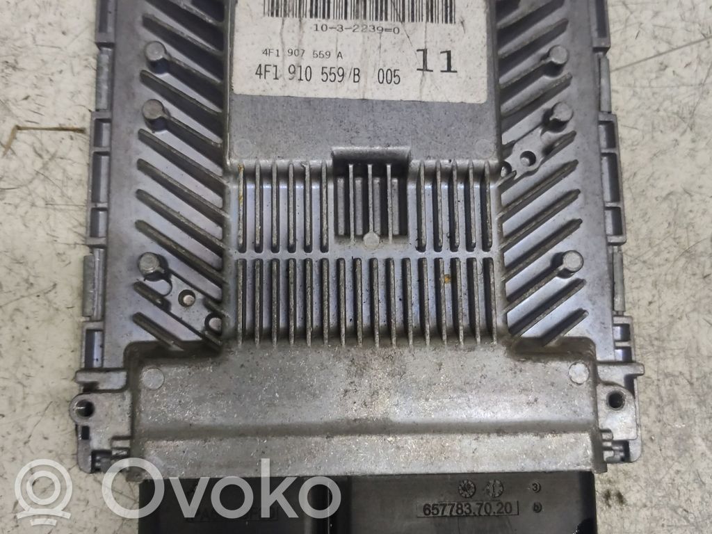 Audi A6 S6 C6 4F Unitate/modul de control motor 