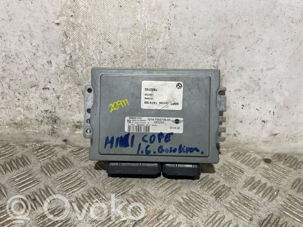Mini One - Cooper Cabrio R52 Engine control unit/module ECU 
