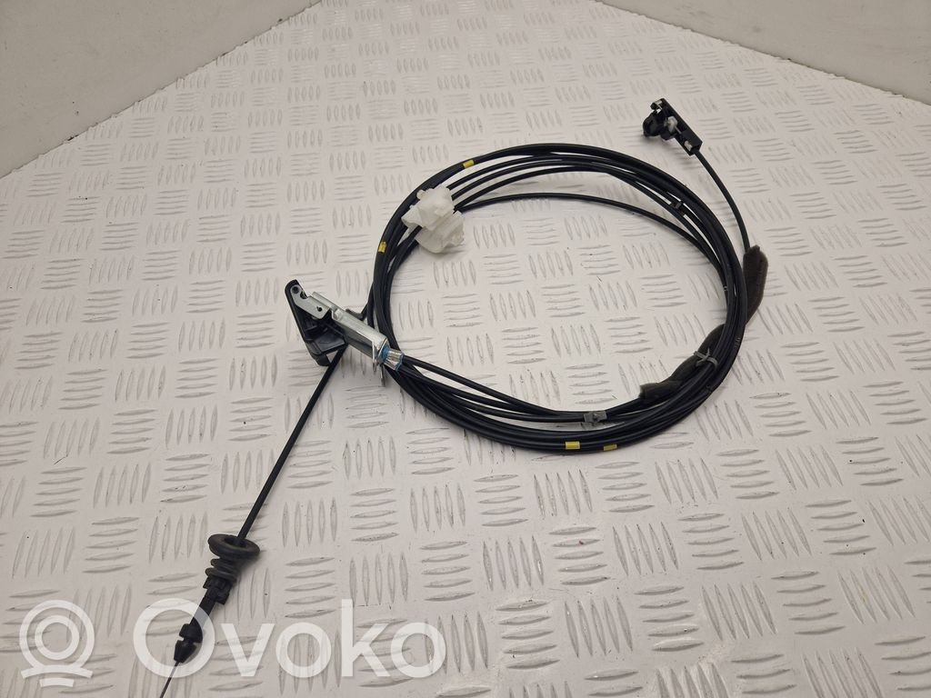Renault Koleos I Engine bonnet/hood lock release cable 