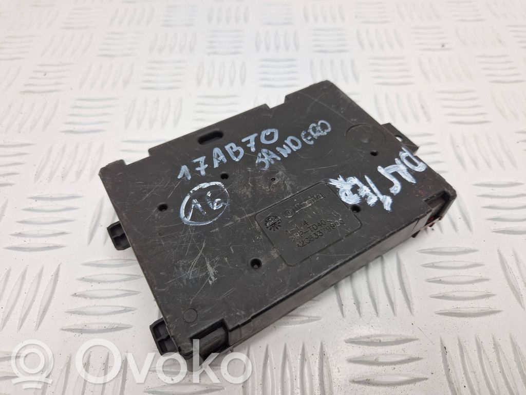 Dacia Duster Other control units/modules 