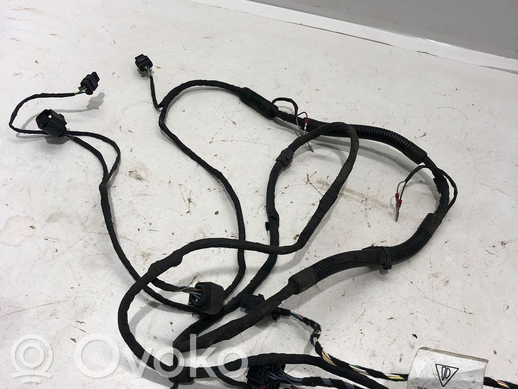 Porsche Macan (95B) Wiązka przewodów czujnika parkowania PDC 