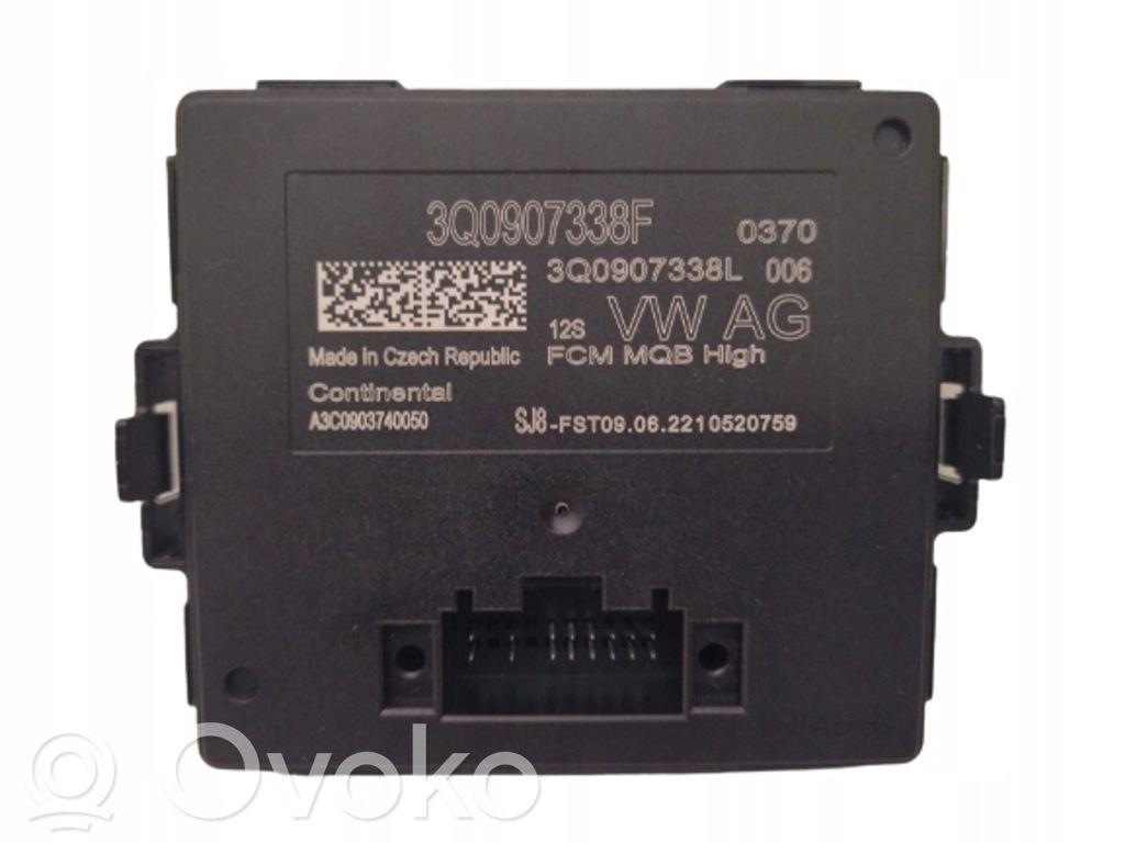 Módulo de control Gateway   3Q0907338F,3Q0907338L