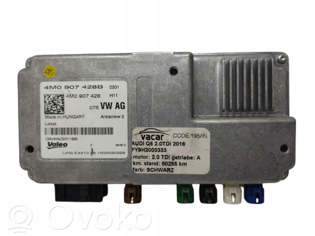 Audi Q7 4M Camera control unit module 