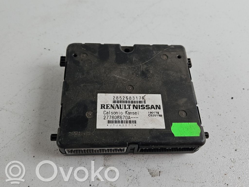 Other control units/modules   285258317R,190118,27760B670A