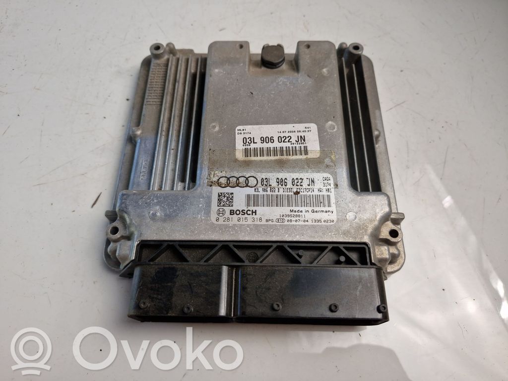 Engine control unit/module   03L906022JN,0281015318