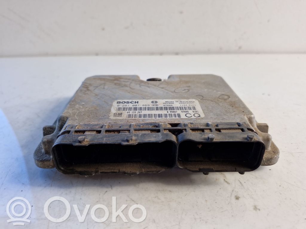 Opel Astra G Centralina/modulo del motore 
