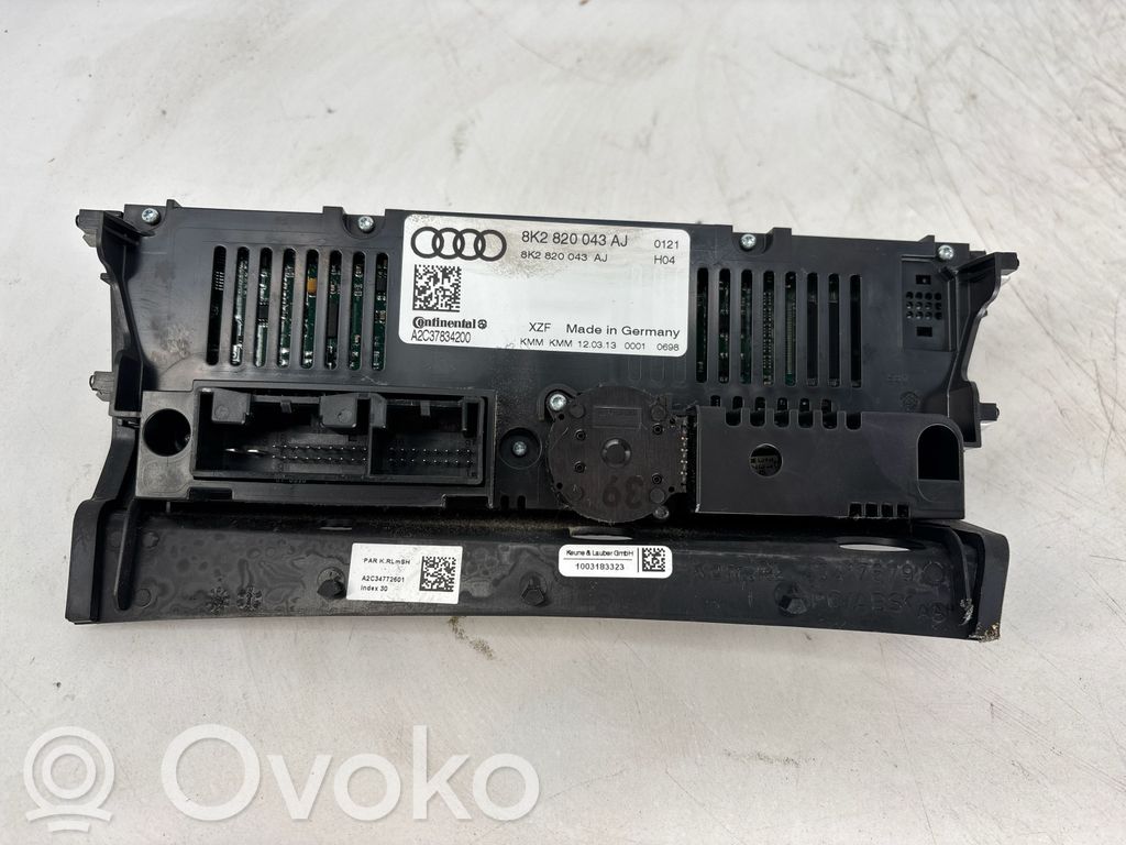 Audi A4 S4 B8 8K Unitate control climatizare 