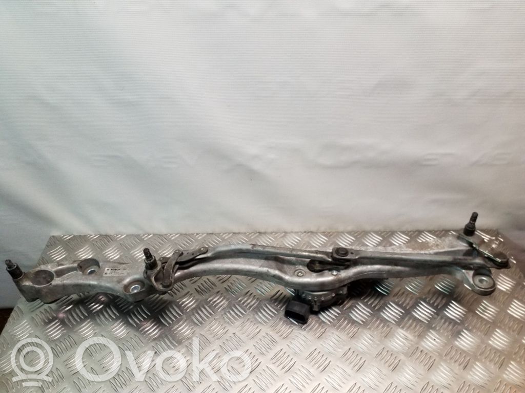 BMW 7 E65 E66 Motor y varillaje del limpiaparabrisas delantero 