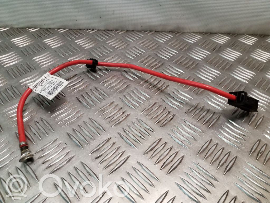 BMW 1 E81 E87 Pliusinis laidas (akumuliatoriaus) 