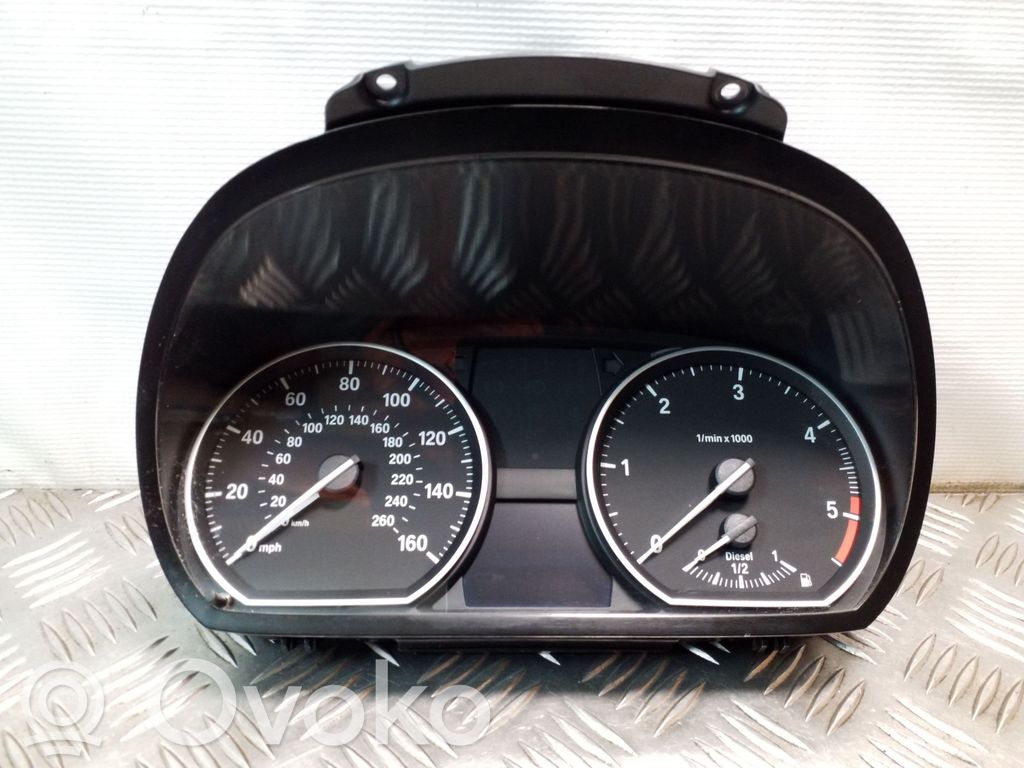 BMW 1 E81 E87 Geschwindigkeitsmesser Cockpit 