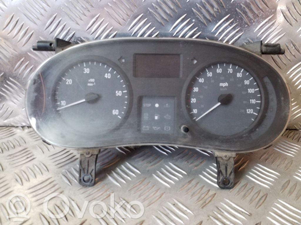 Opel Vivaro Speedometer (instrument cluster) 