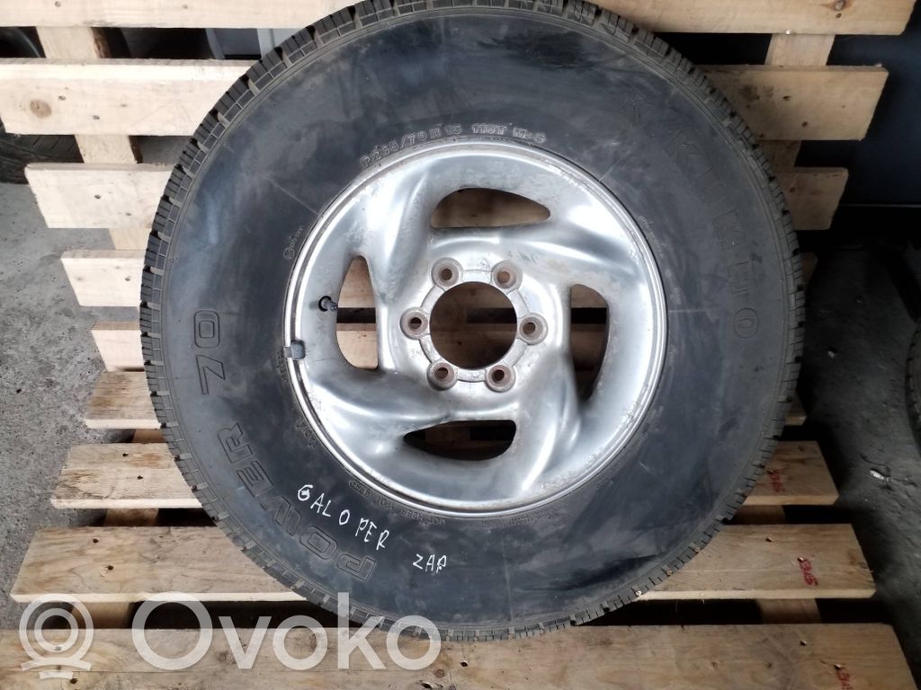 Hyundai Galloper Roată de rezervă R15 