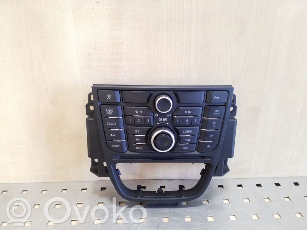 Opel Astra J Otros interruptores/perillas/selectores 