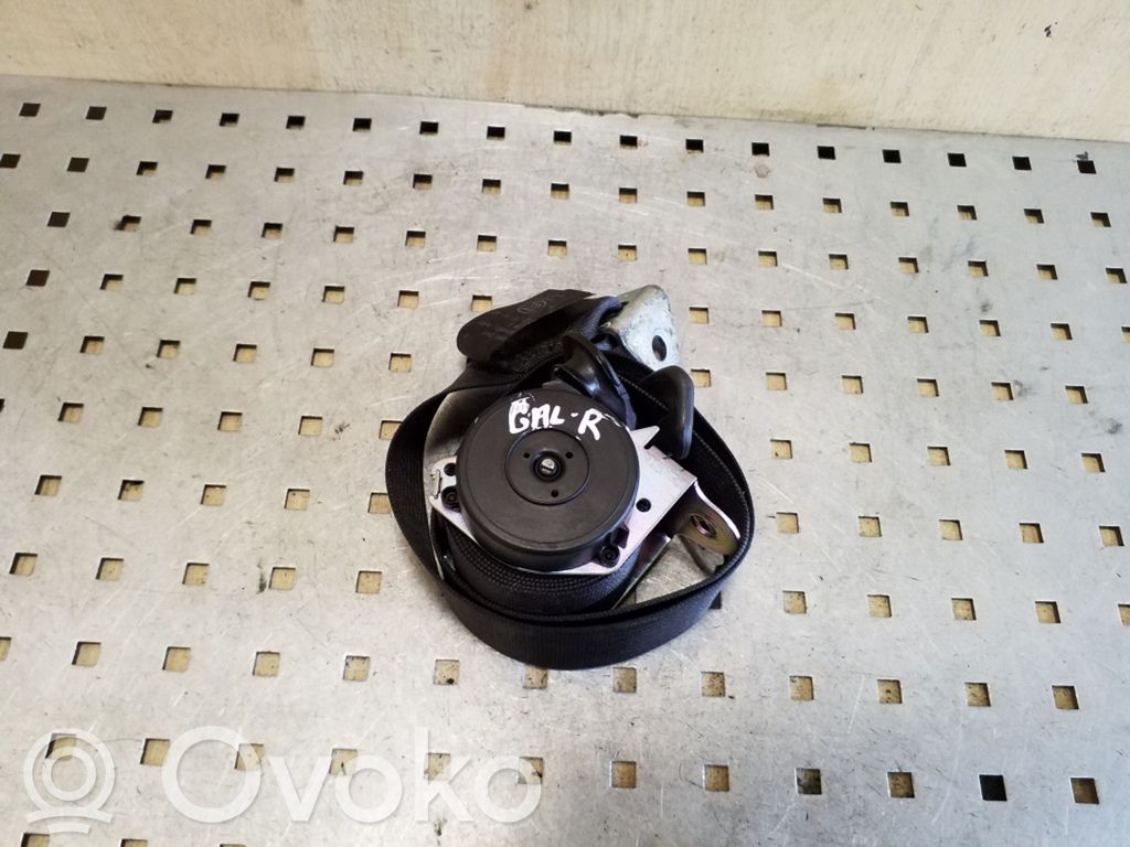 Opel Zafira B Cinturón trasero 