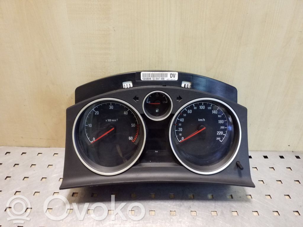Opel Astra H Speedometer (instrument cluster) 