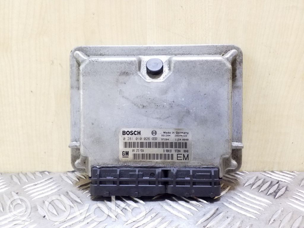 Engine control unit/module   0281010026,09173934