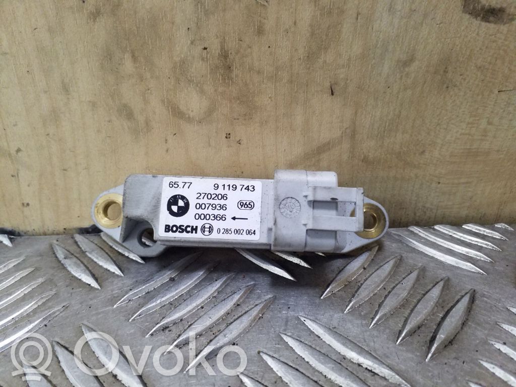 BMW X5 E53 Airbagsensor Crashsensor Drucksensor 