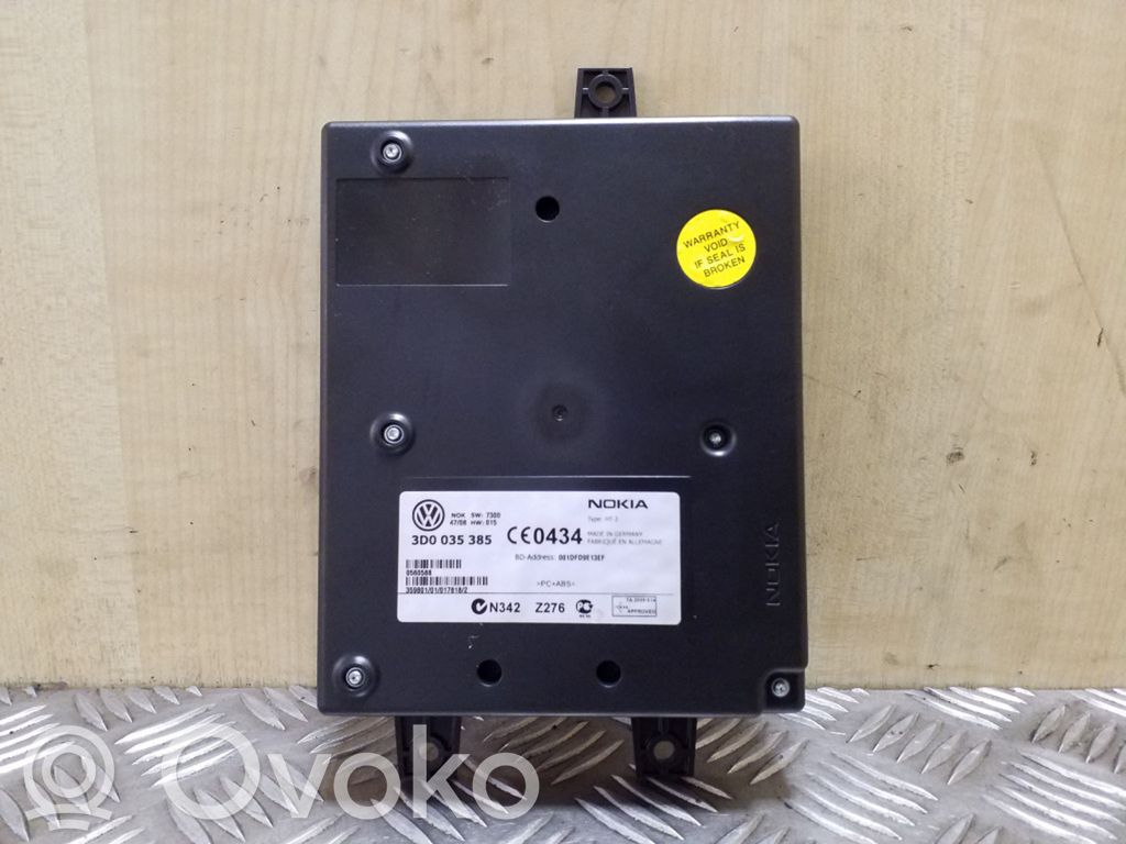Volkswagen Phaeton Other control units/modules 