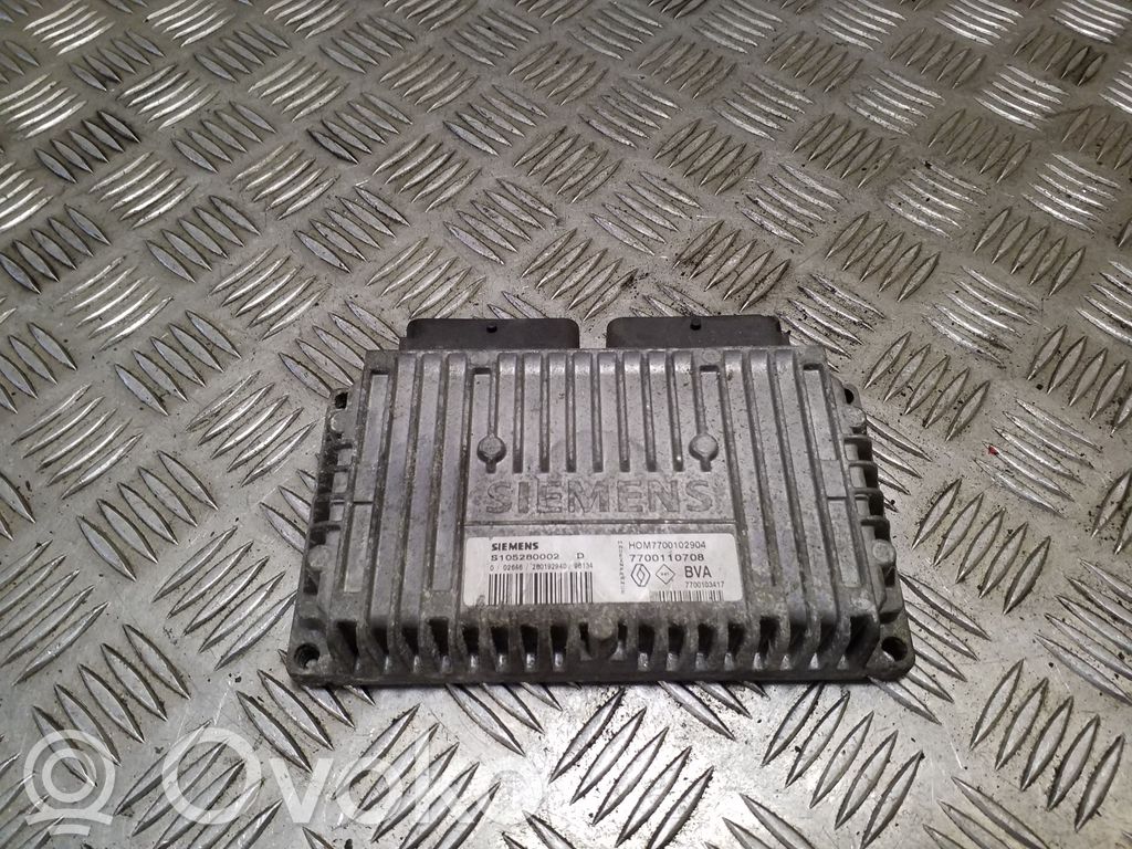 Engine control unit/module   7700110708