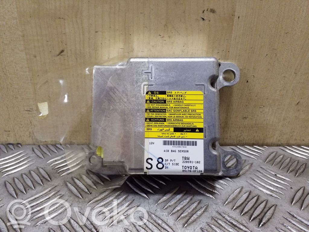 Toyota Verso Airbag control unit/module 
