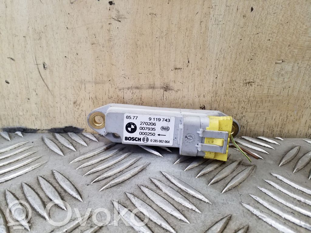 BMW X5 E53 Airbagsensor Crashsensor Drucksensor 