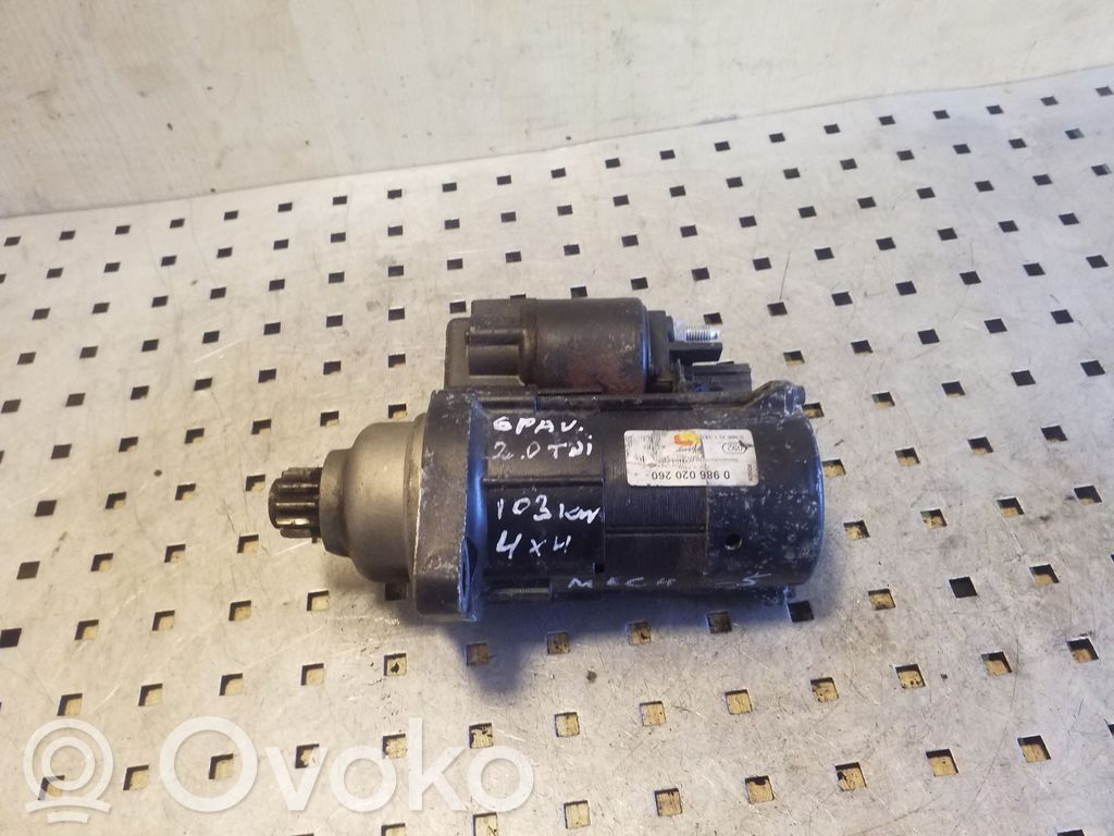 Motor de arranque   986020260