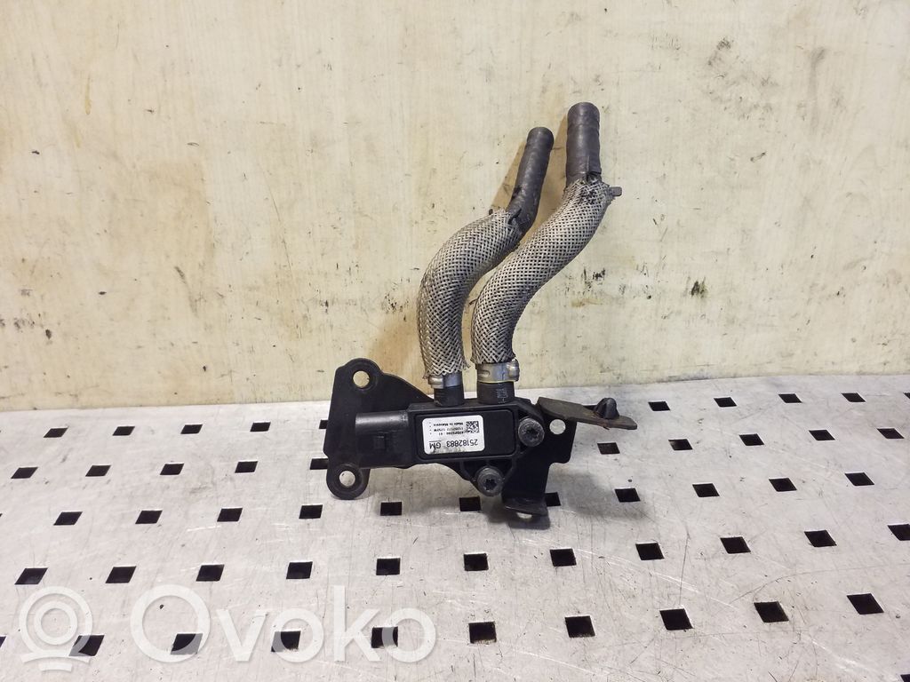 Opel Antara Czujnik ciśnienia spalin 