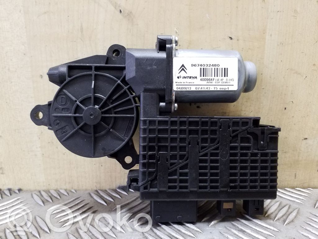 Citroen C4 I Picasso Silnik regulatora szyby drzwi przednich 