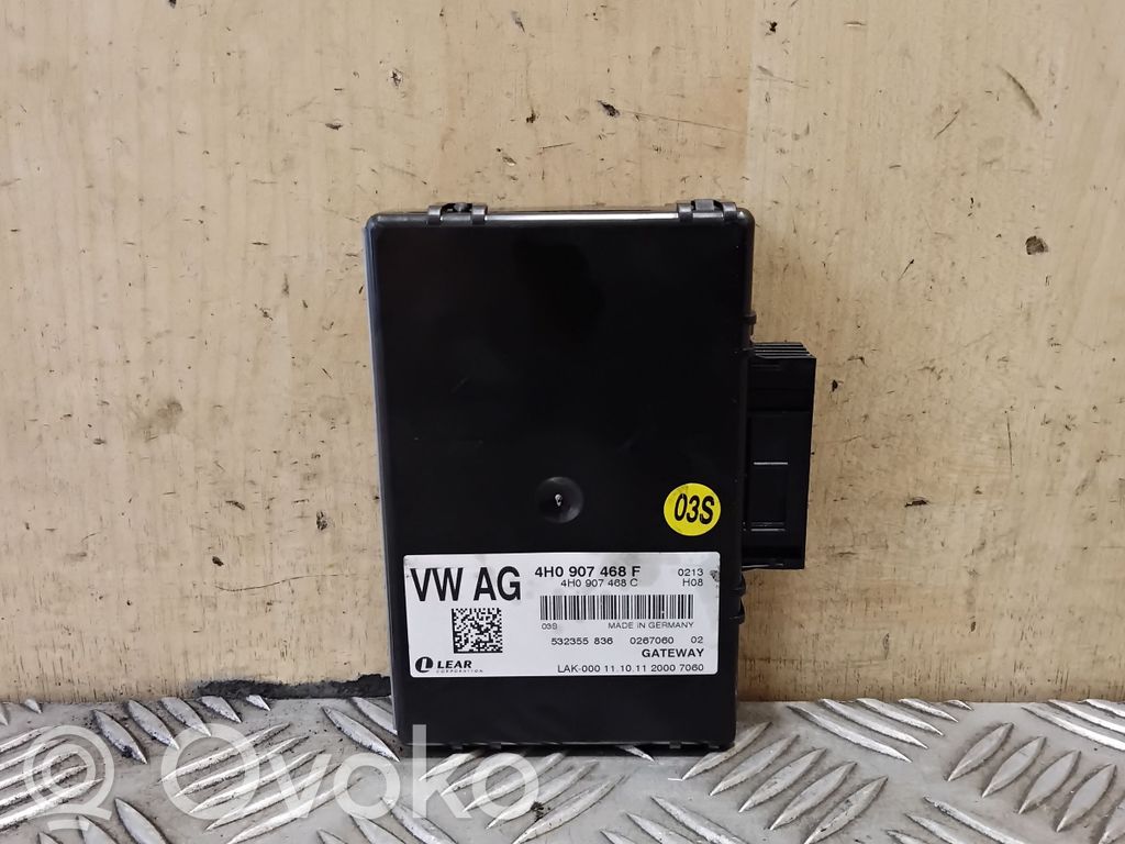 Audi A8 S8 D4 4H Módulo de control Gateway 