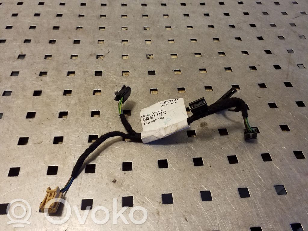 Audi A8 S8 D4 4H Cableado de puerta trasera 