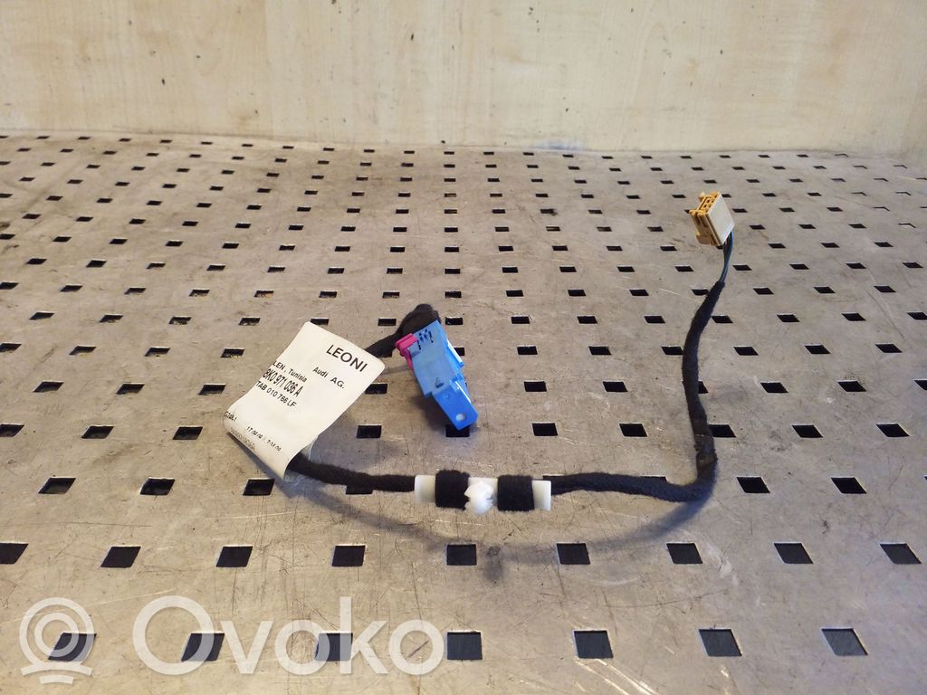Audi A4 S4 B8 8K Cableado de puerta delantera 