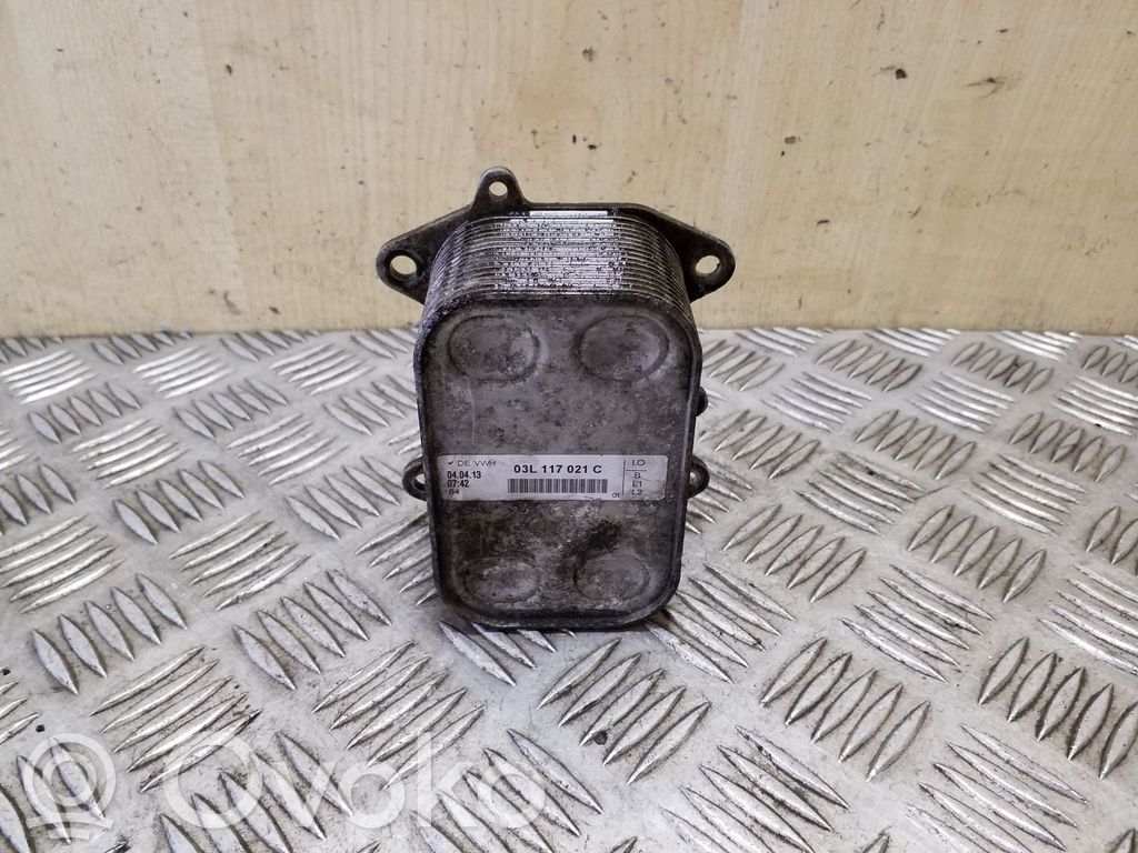 Skoda Yeti (5L) Supporto di montaggio del filtro dell’olio