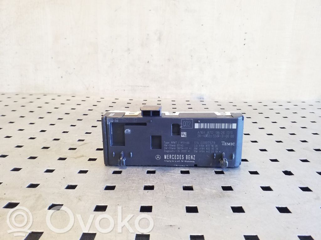 Unité de commande / module de hayon   A1648701826