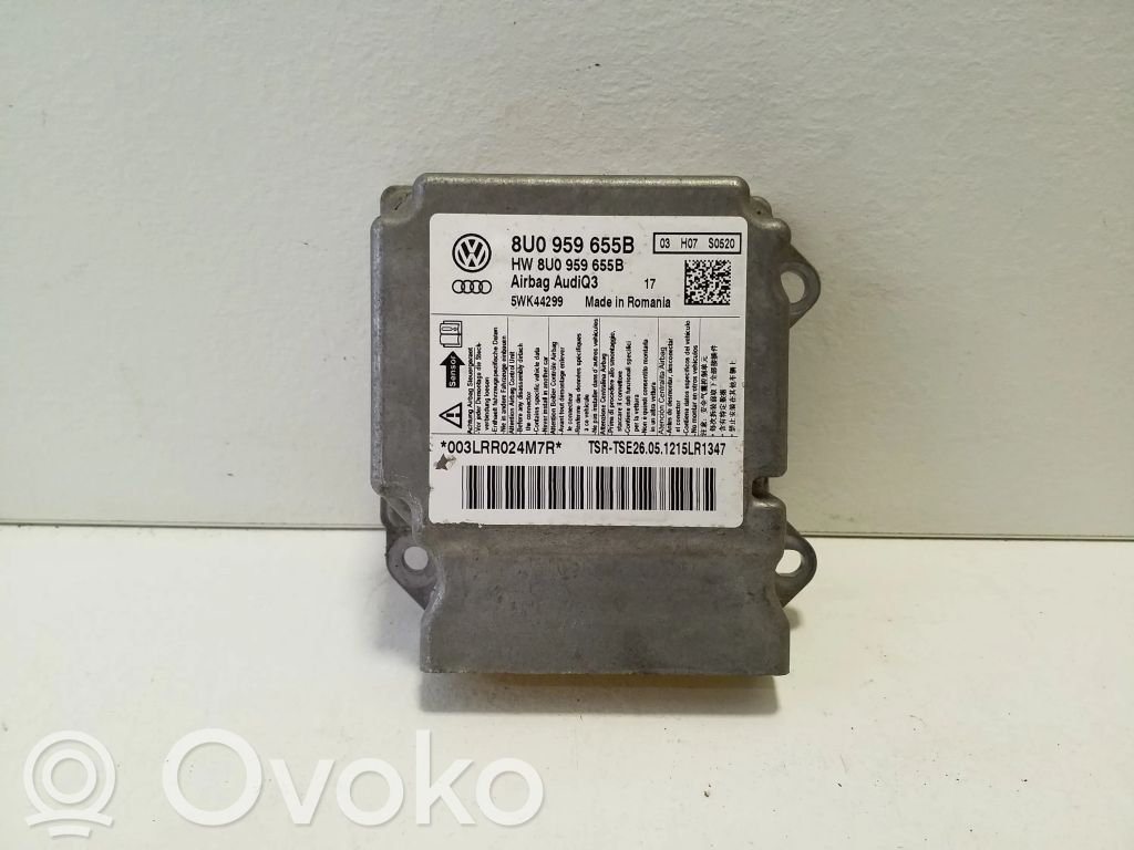Audi Q3 8U Airbag control unit/module 
