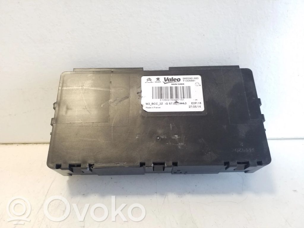 Peugeot 508 Module de commande de ventilateur 