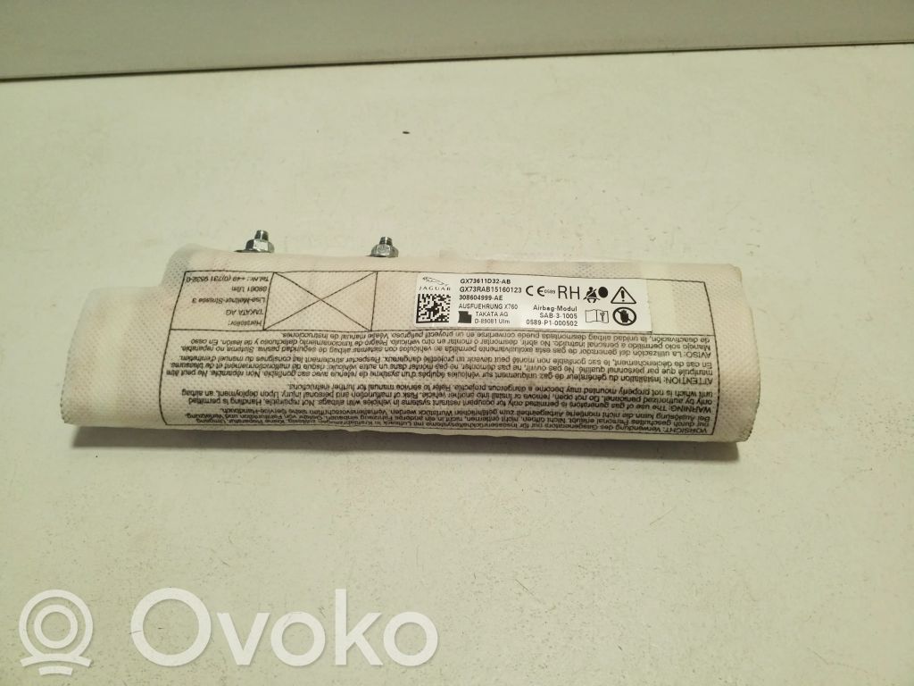 Jaguar XE Poduszka powietrzna Airbag fotela 