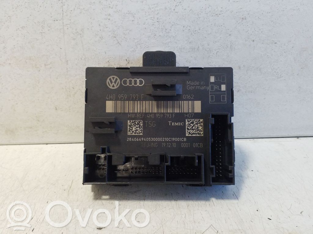 Unidad de control/módulo de la puerta   4H0959793F