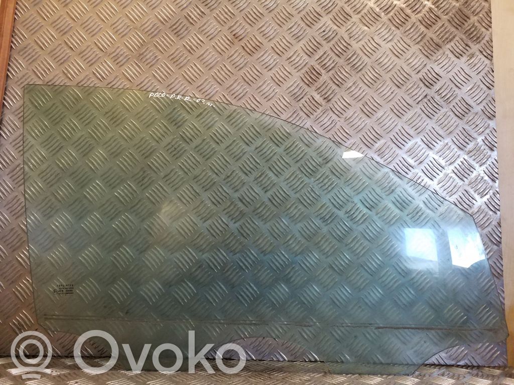 Volkswagen Polo IV 9N3 Etuoven ikkunalasi, neliovinen malli 