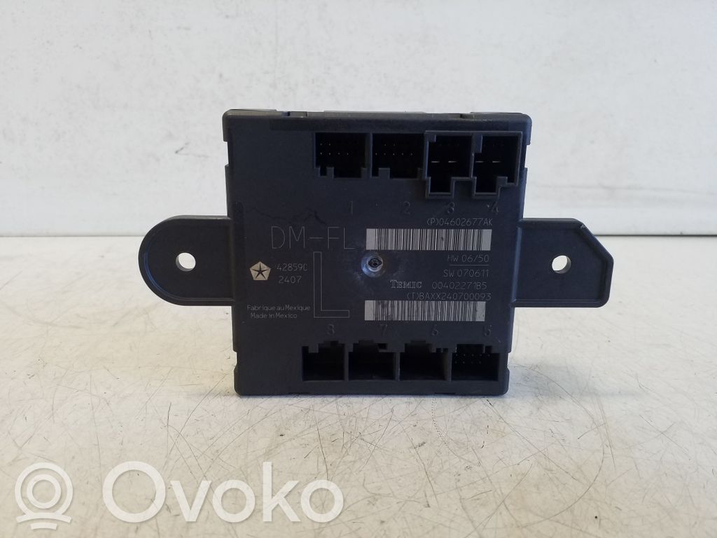 Dodge Nitro Unité de commande module de porte 
