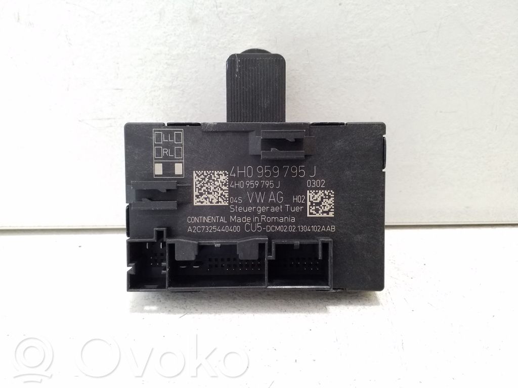 Unité de commande module de porte   4H0959795J,A2C7325440400