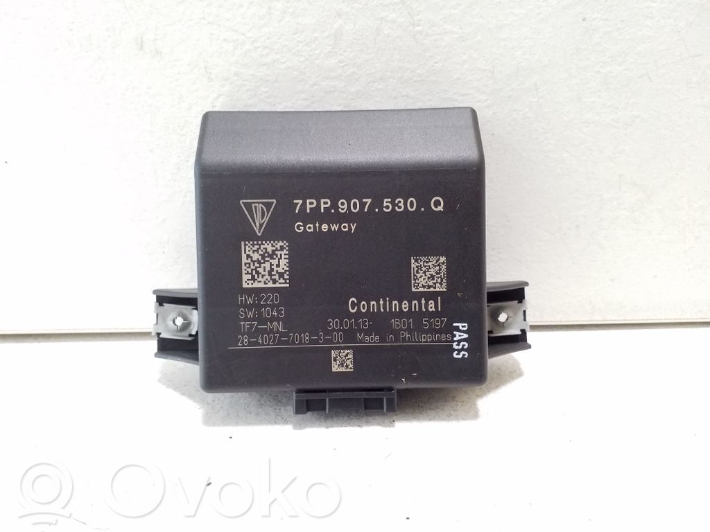 Porsche Cayenne (92A) Gateway control module 