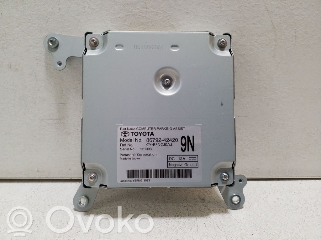 Toyota bZ4X Unitate/modul de comandă parcare PDC
